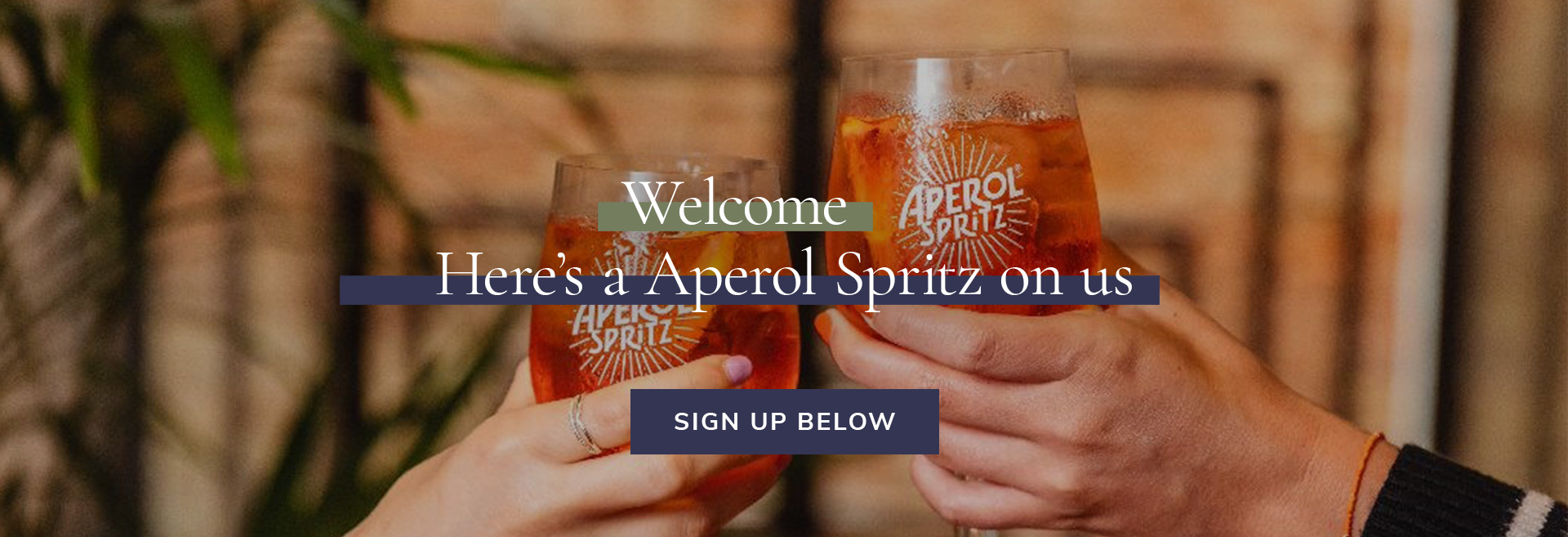 Sign up to the newsletter at The Botanist on the Green