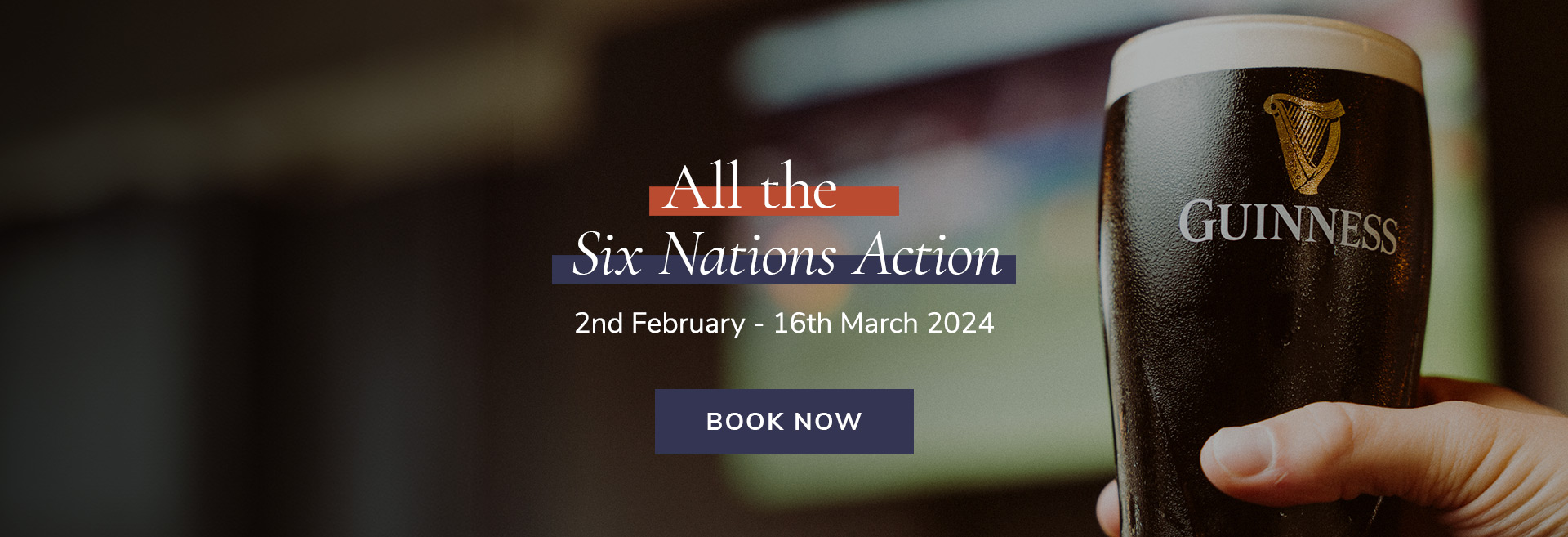 Rugby Six Nations 2024 at The Botanist on the Green
